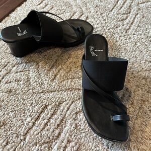 Black wedges in excellent condition hardly worn